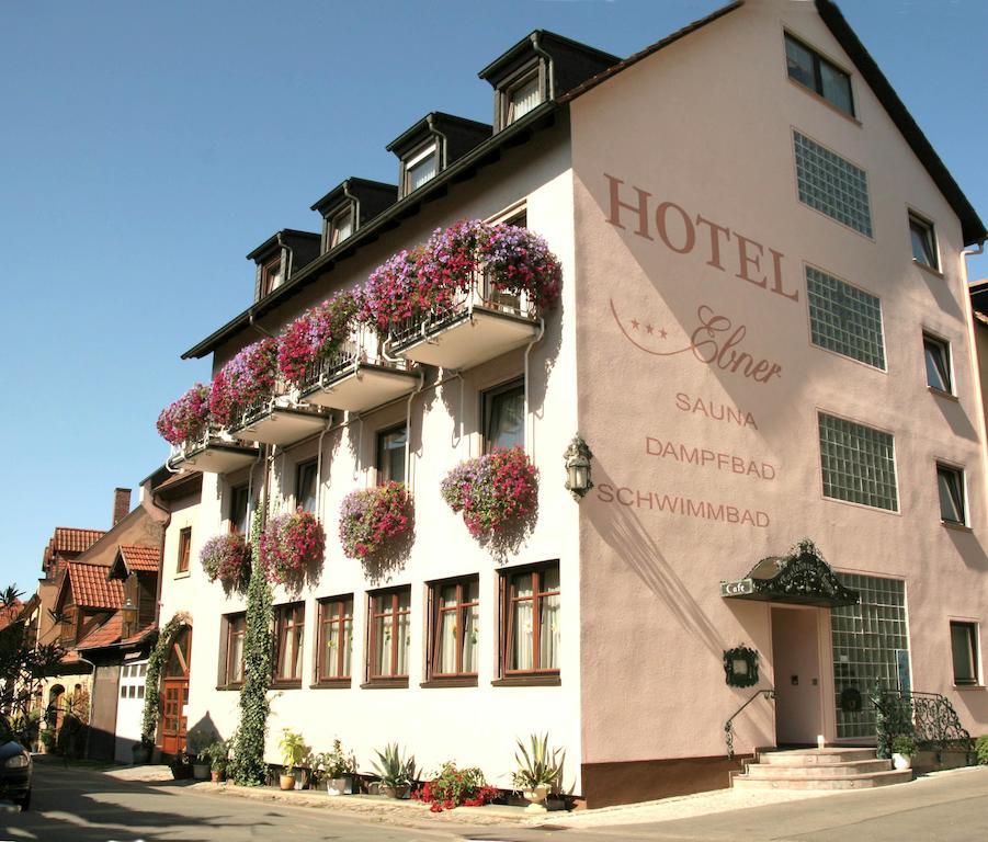 Hotel Ebner Бад-Кёнигсхофен-им-Грабфельд Экстерьер фото
